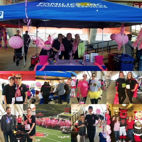 Families, Inc. participates in the 1st Annual NEA Race for the Cure